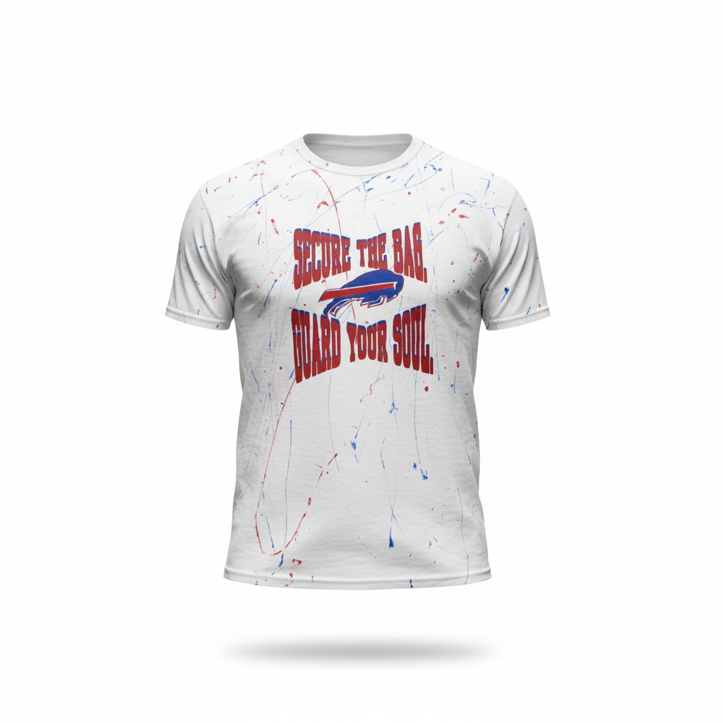 SECURE THE BAG.(BUFFALO BILLS INSPIRED) T-Shirt