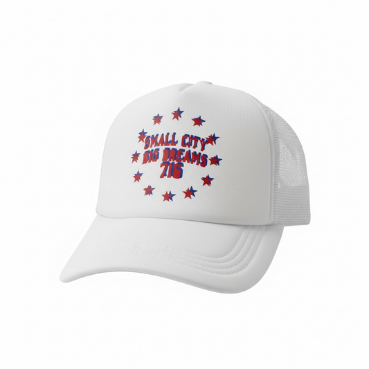 SMALL CITY. BIG DREAMS 716 Trucker Cap