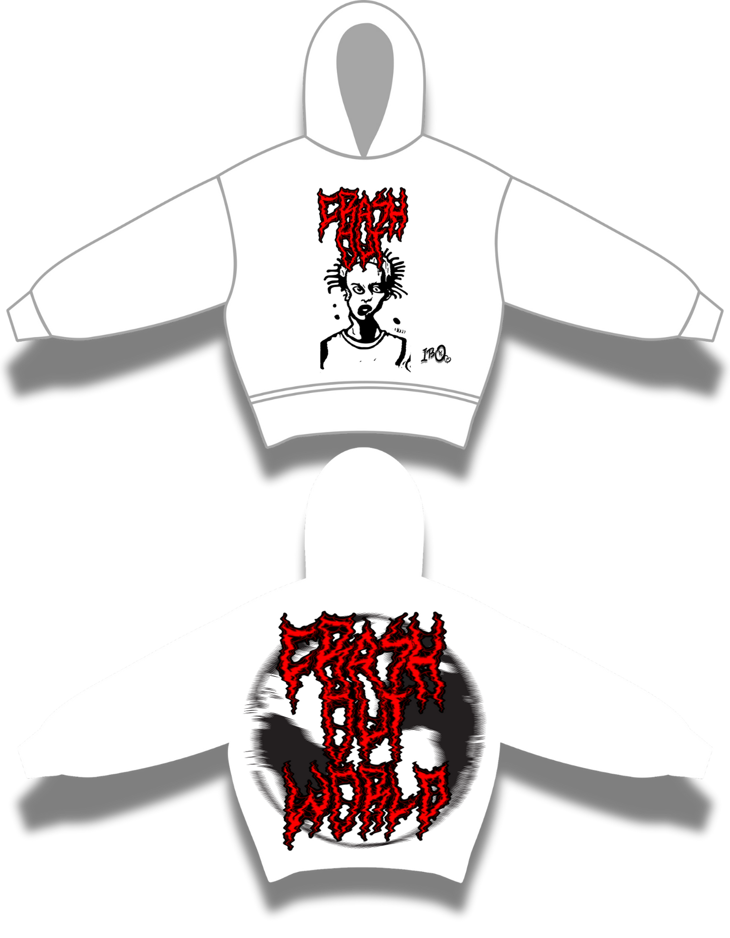 Crash Out World Hoodie