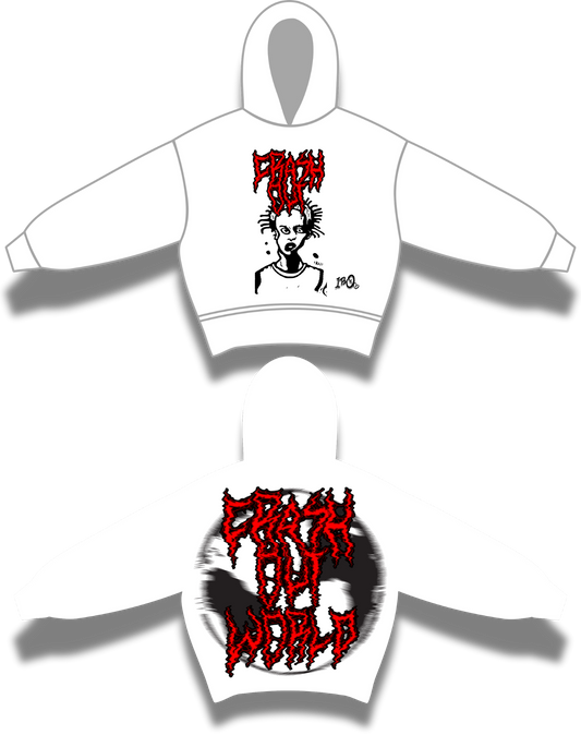 Crash Out World  Hoodie