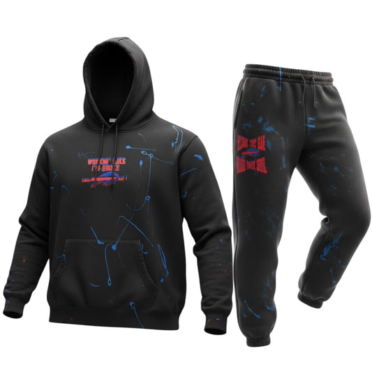 Workin’ Like I’m Broke (BUFFALO BILLS INSPIRED) sweatsuit